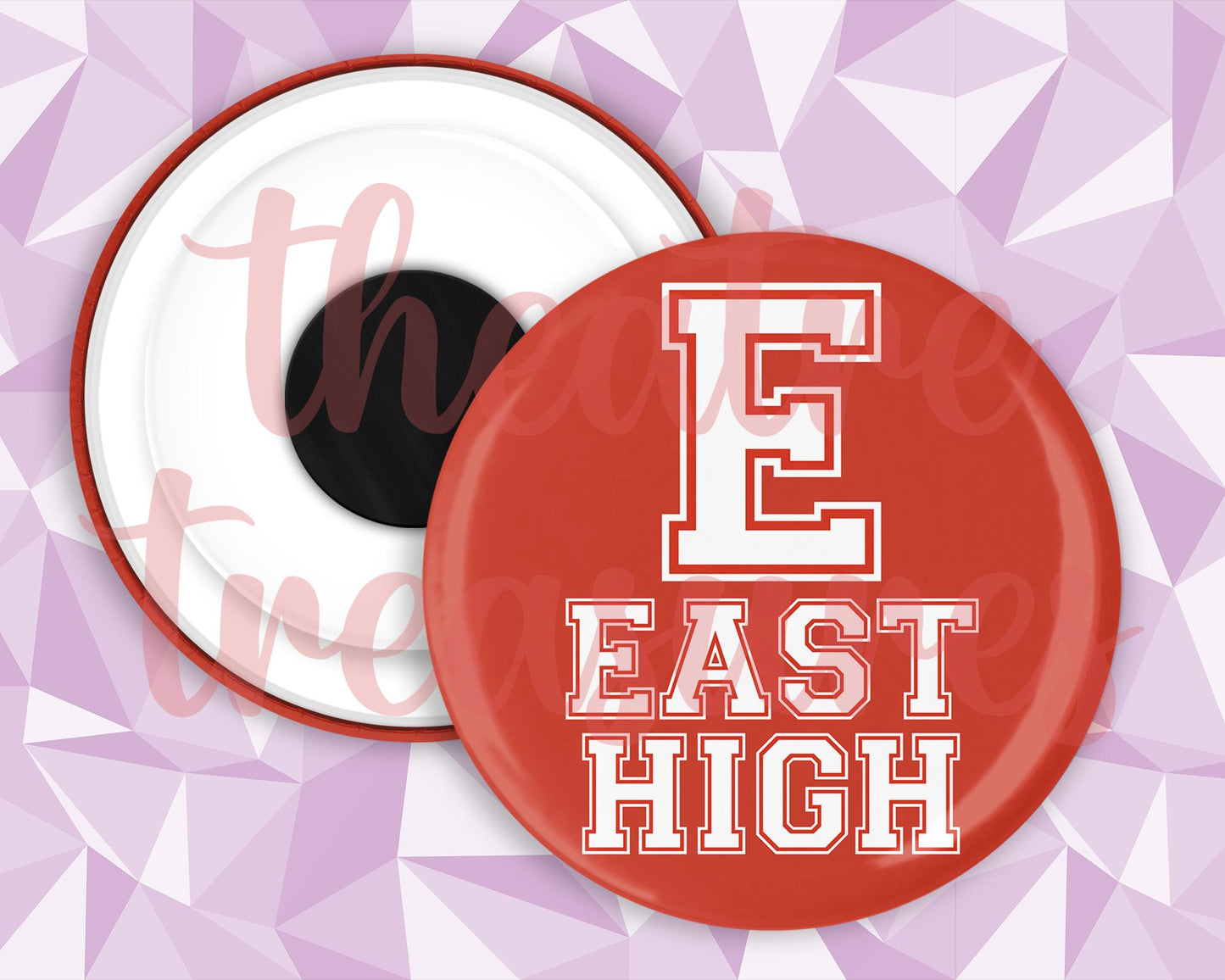 East High Red Magnet | Handmade Musical Theatre Gift
