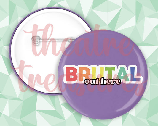 Olivia Rodrigo Badge | Brutal out here