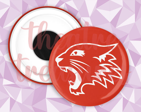 High School Musical, Wildcats Red, Magnet | Handmade Musical Theatre Gift