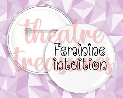 Olivia Rodrigo Badge | Feminine Intuition